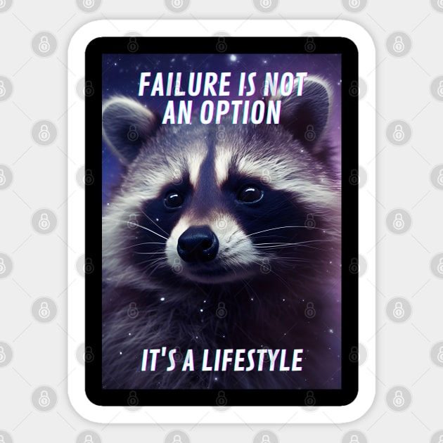 Funny Aesthetic Trash Panda Raccoon Internet Meme Sticker by TenchiMasaki